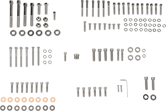 harley davidson flst [DRAG SPECIALTIES] - Täydellinen moottorin ruuvisarja