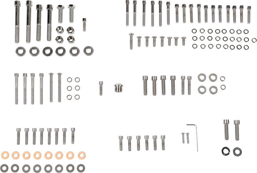 harley davidson flst [ESPECIALIDADES DE ARRASTRE] - Juego completo de tornillos de motor
