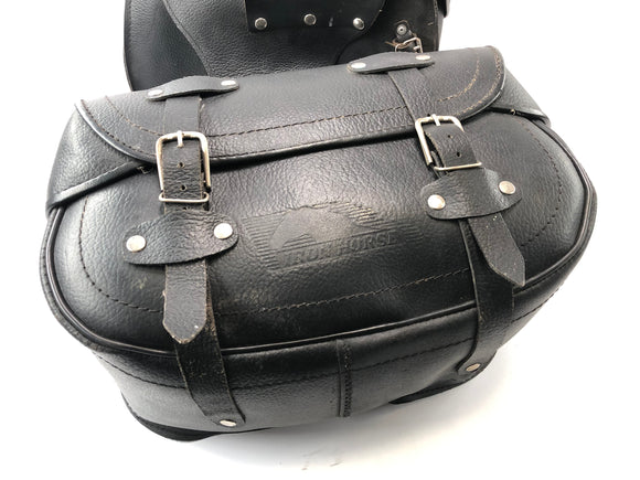 Satteltaschen Leder Chopper Packtaschen