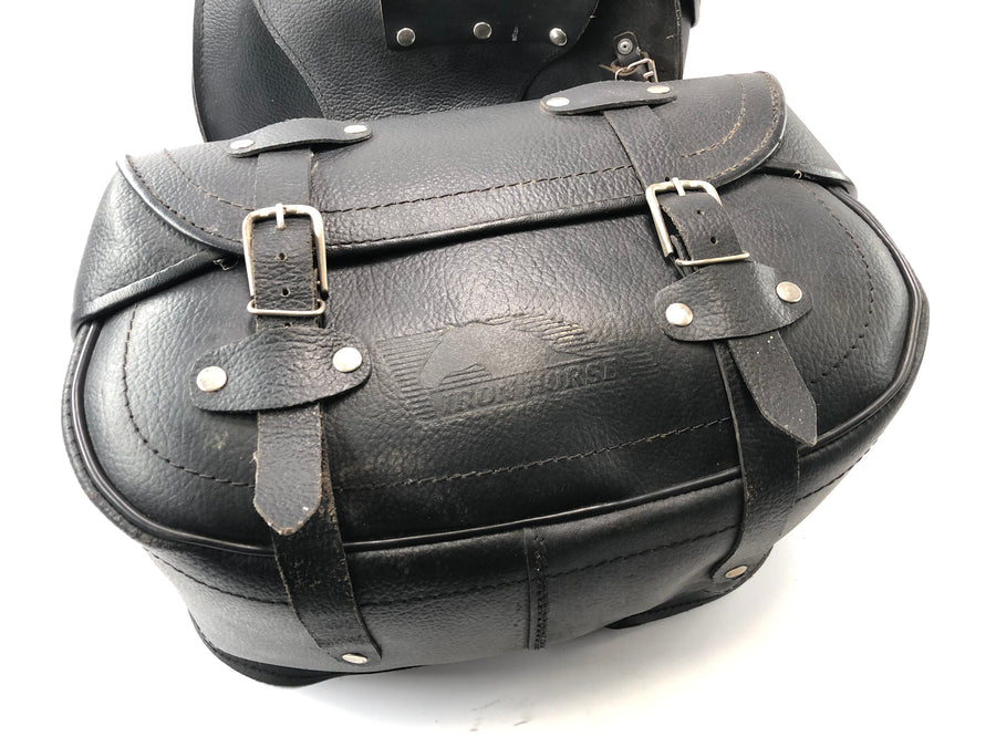 Satulalaukut nahkaiset chopper-laukut