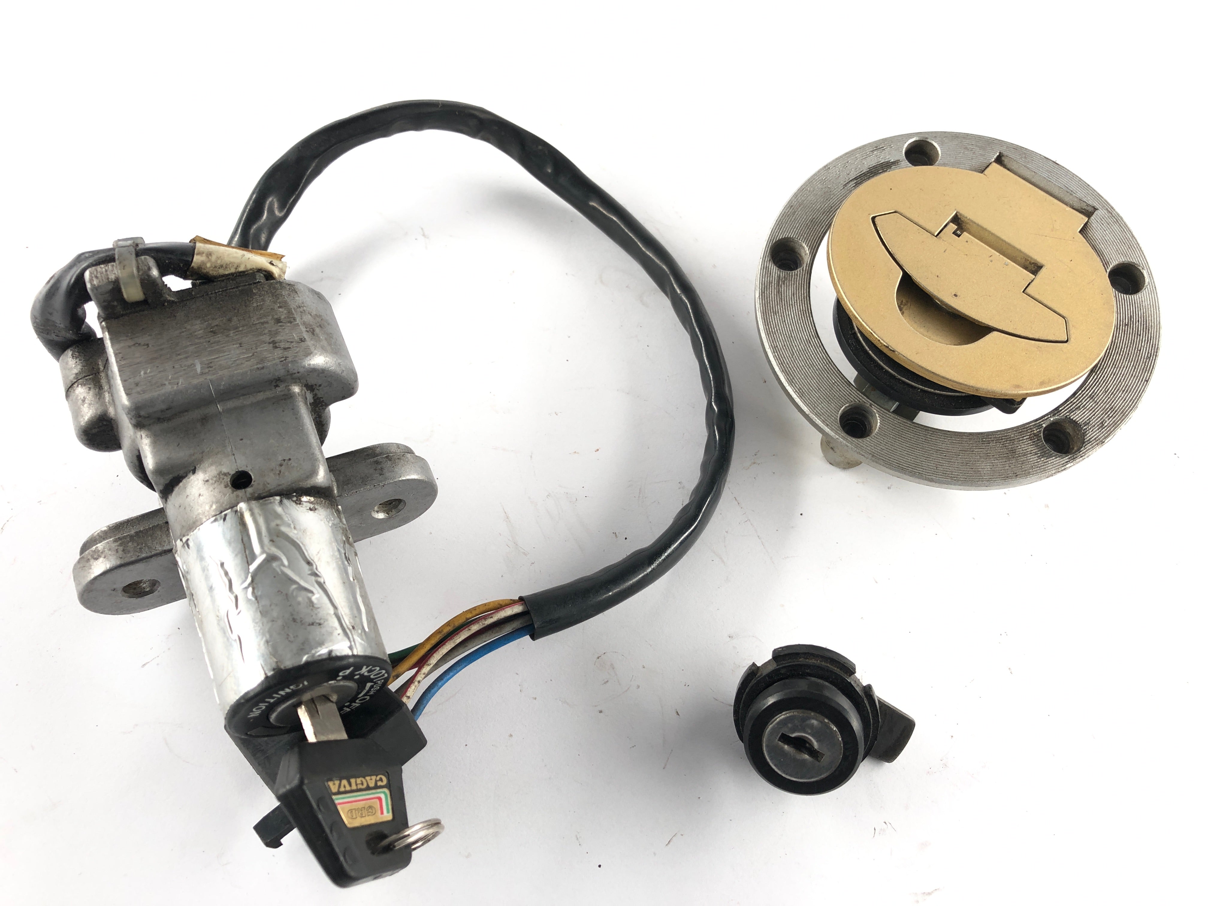 Cagiva Mito 125 EVO 8P [1996] - Lock set ignition lock and tank cap