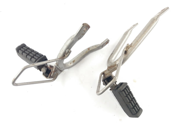 Yamaha XTZ 660 3YF [1990] - Fodstøtter af fodbold med en indehaver til venstre og højre