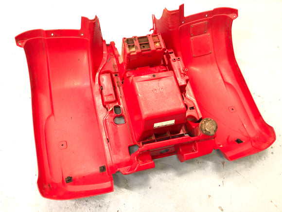 Yamaha Grizzly 660 AM03W [2003] - Limpeza traseira do revestimento traseiro