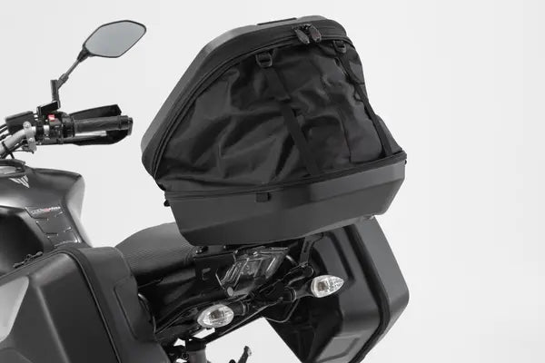 Cagiva Elefant 650 [SW-MOTECH] – Urban ABS Topcase Spanngurt-Variante mit Bodeneinsatz