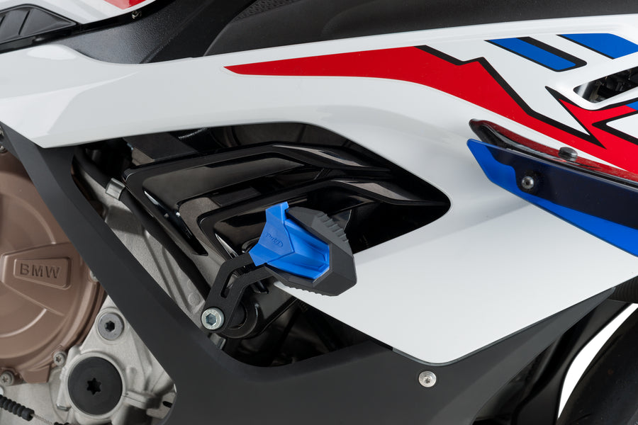 BMW S 1000 RR [2022] – Sturzpads R19 – Schwarz