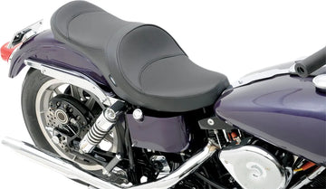 harley davidson touring [DRAG SPECIALTIES] – dobbelt-trough-sæde i vinyl - 0