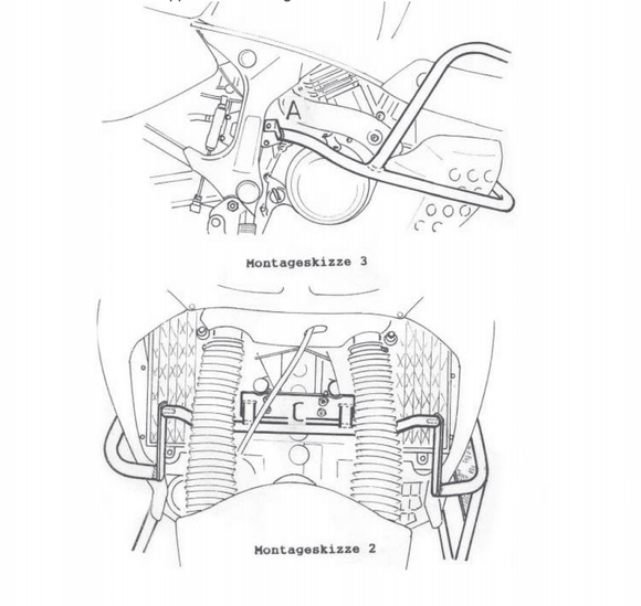 Honda XRV 750 Africa Twin [1993-2003] - Motorbeskyttelsesbjælke