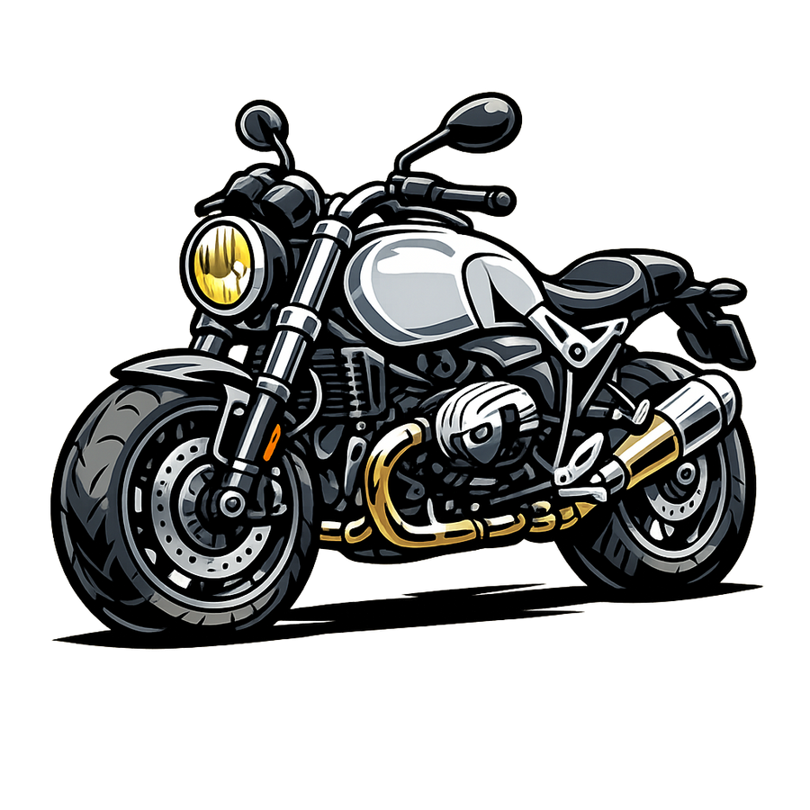 Bmw r ninet pure [Hoodie] - Caricatura - Estampa no peito