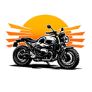 Bmw r ninet pure [Felpa con cappuccio] - Sunset Split - Stampa sul retro