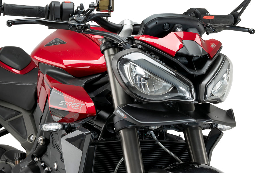TRIUMPH STREET TRIPLE 765 RS [2025] – Parabrisas carenado desnudo