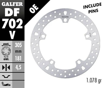 Bmw R 1200 C ABS (0424) [2001-2003, 2005] - Disco freno tondo fisso – foto 2
