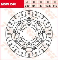 Honda CBR 600 RR ABS [2026] - bremseskive – billede 9