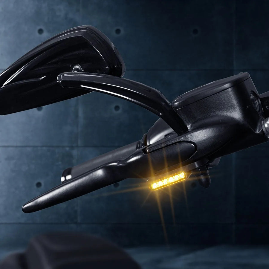 harley-davidson street bob [HEINZ BIKES] – LED kontrolky na řídítkách