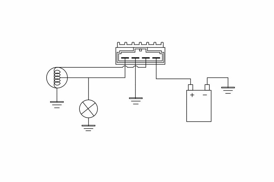 Apryia Rs 125 [Motoplat]  - レギュレーター