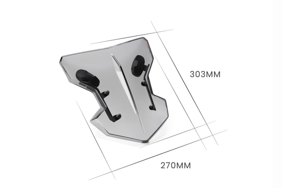 VESPA GTS 125 [2021] – Visiirin reunasuojus – musta