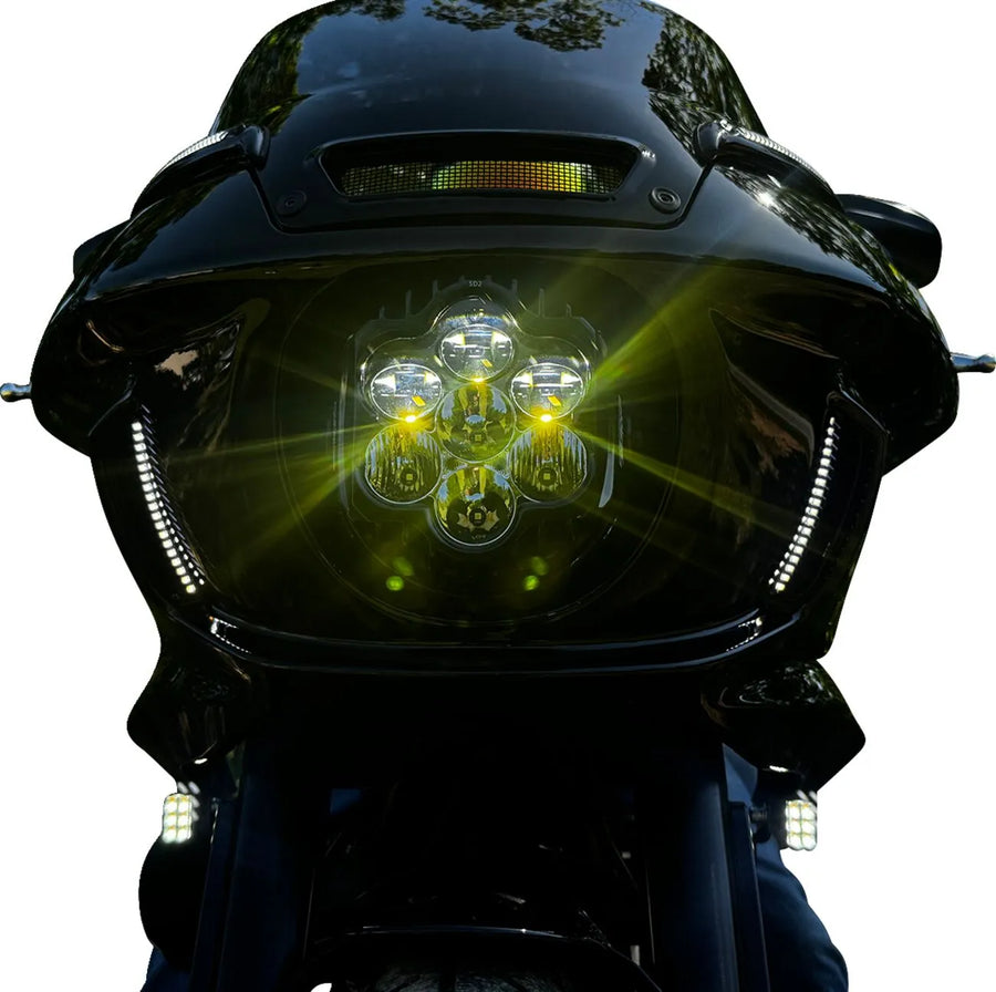 harley davidson fxlrst [CUSTOM DYNAMICS] – insert for fairing ventilation