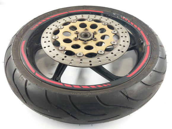 Cagiva Mito EVO 125 N1 [2004] - RAD RAD RIM della ruota anteriore 3.0x17 "buoni pneumatici