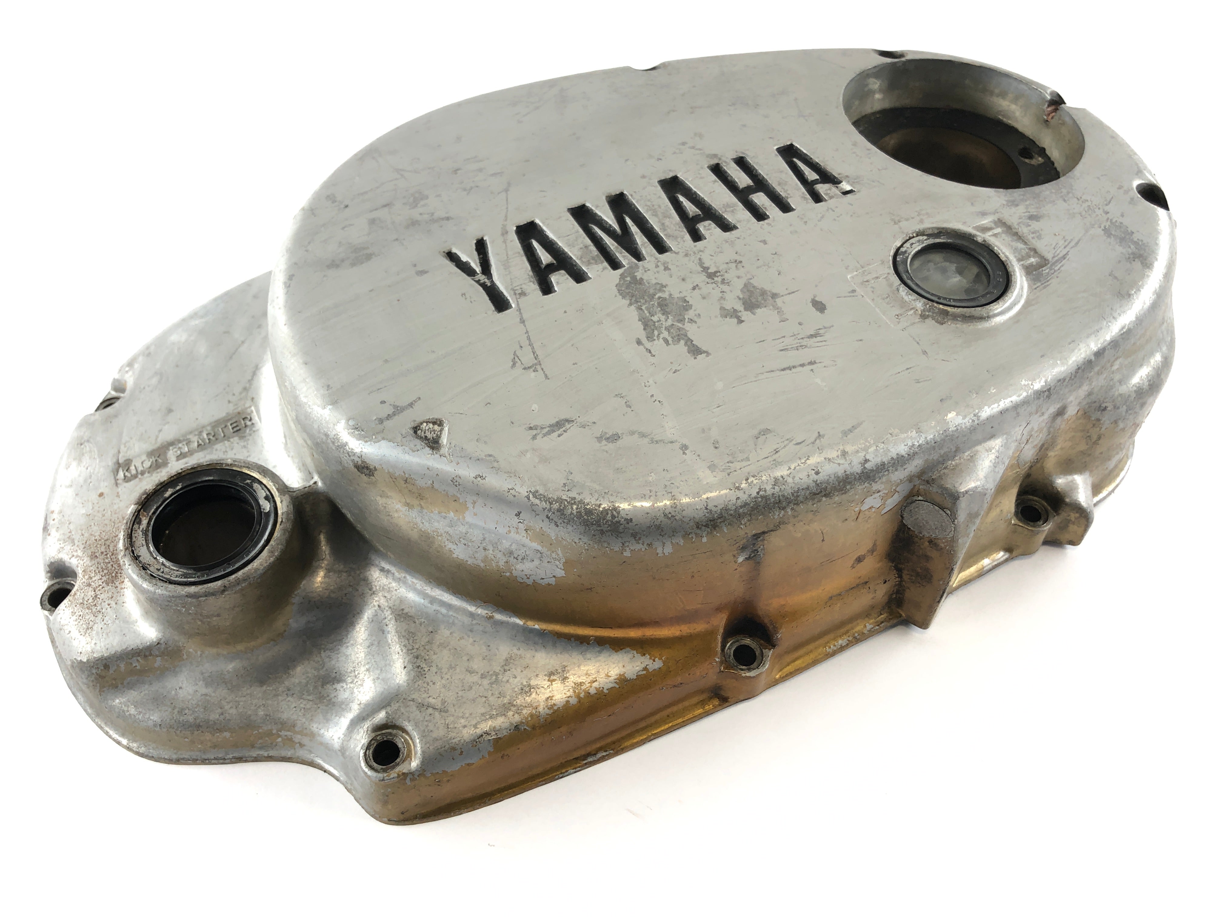 Yamaha XS 650 Type 447 [1975] - Крышка сцепления на крышке двигателя - 0