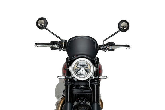 TRIUMPH SCRAMBLER 1200X [2025] – Frontplatte ABS – Mattschwarz