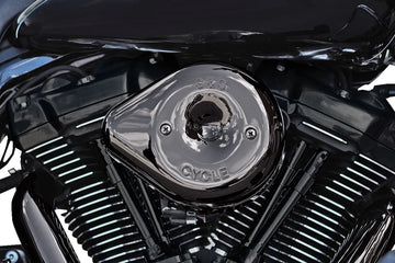 Harley-Davidson FLHTCUTGSE 1923 Tri Glide Ultra CVO 117 [2021] - Stealth Teardrop Luftfilterabdeckung – Design: Teardrop – Bild 1