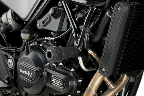 BENELLI LEONCINO 500 TRAIL [2025] – Rahmen Sturzpads Vintage 2.0 – Schwarz