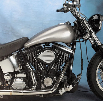 harley davidson fxsts [DRAG SPECIALTIES] – 2" verlängertes, zweiteiliges Flatside Tank-Set - 0