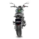 benelli leoncino 800 trail [LEOVINCE] – LV-10 zwarte einddemper