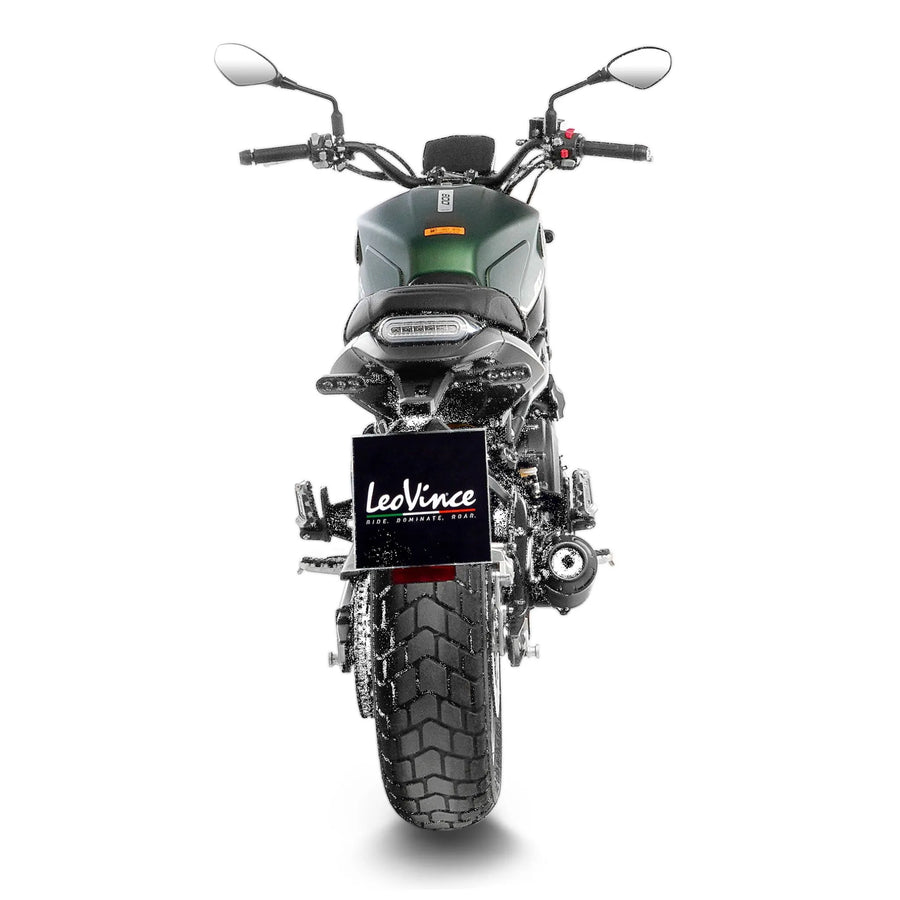 benelli leoncino 800 [LEOVINCE] – LV-10 Schwarz Endschalldämpfer