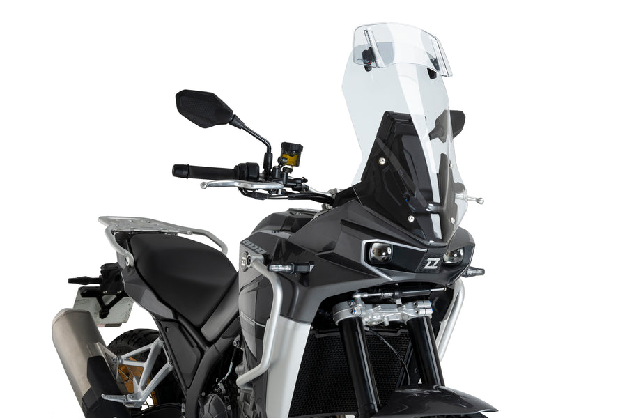 KOVE 800X PRO [2024] – touring näyttö spoilerinäytöllä – läpinäkyvä