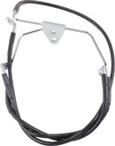 harley davidson flhtc [DRAG SPECIALTIES] – Verlängertes schwarzes Vinyl-Bremsleitungs-Kit-1