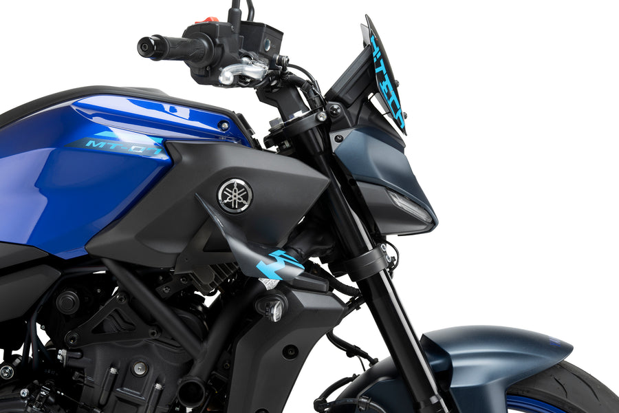 YAMAHA MT-07 Y-AMT [2025] – D12 Spoiler – Schwarz