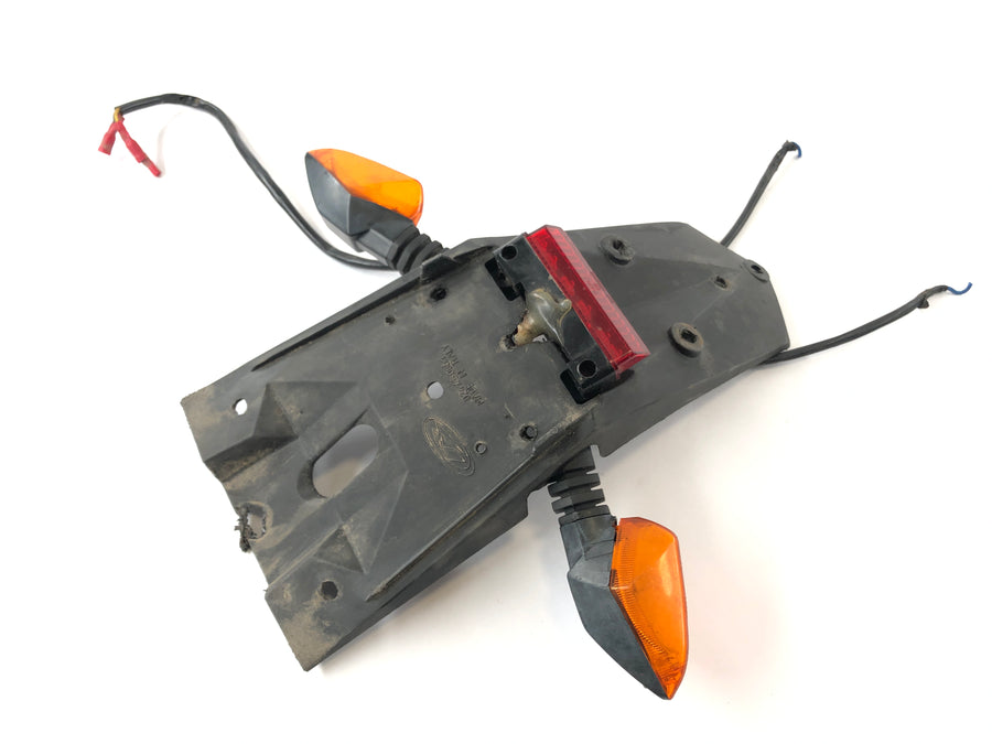 Beta RR 125 [2018] - Kennzeichenhalter mit Rücklicht und Blinkern