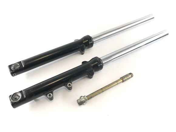 Triumph Thruxton 900 [2004] - Gabel Telegabel con asse