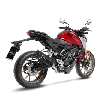 honda cb 125 [LEOVINCE] – LV One Evo Black Edition komplet udstødningssystem - 0