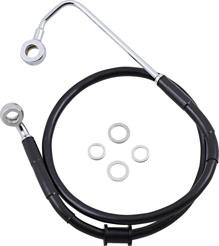 harley davidson fxsb [DRAG SPECIALTIES] – Edelstahl Bremsleitungs-Kit
