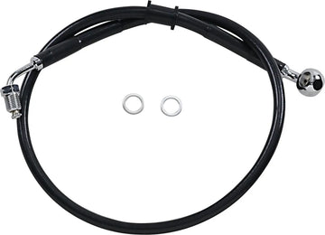 harley davidson flde [DRAG SPECIALTIES] - Conduite de frein rallongée en acier inoxydable