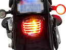 Harley Davidson Flhr [CUSTOM DYNAMICS] – ProBEAM® Integrierte flache LED-Rückleuchten mit Zusatz-Blinkern