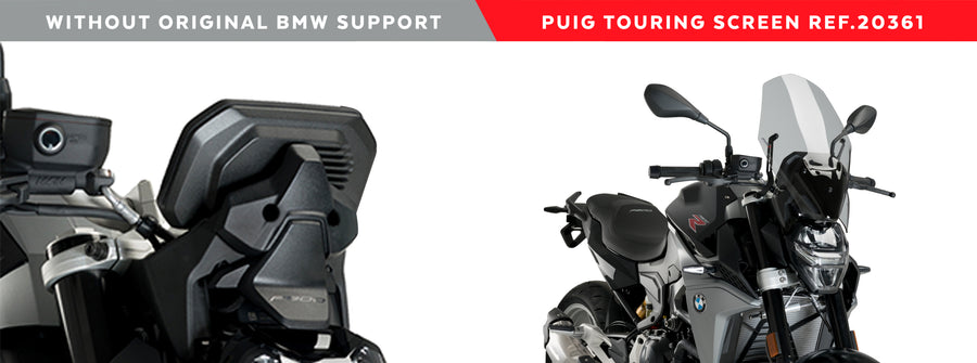 BMW F 900 R [2024] - Para-brisa Touring Nova Geração - fortemente escurecido