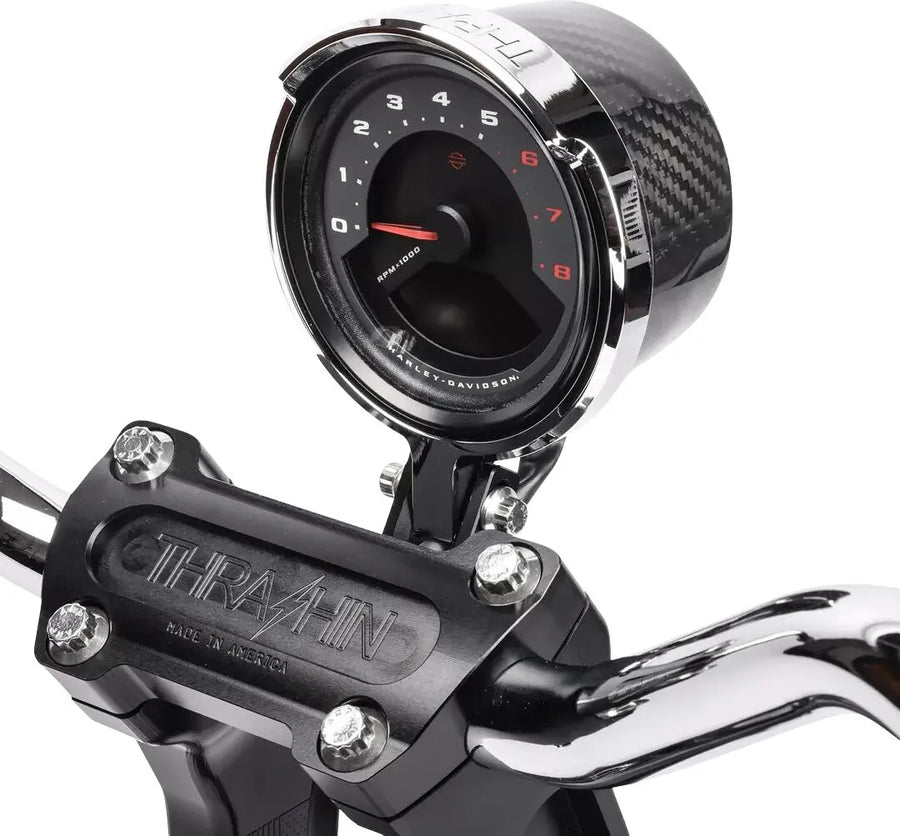 harley davidson fxlrs [THRASHIN SUPPLY CO.] - Softail Gauge Offset Kit
