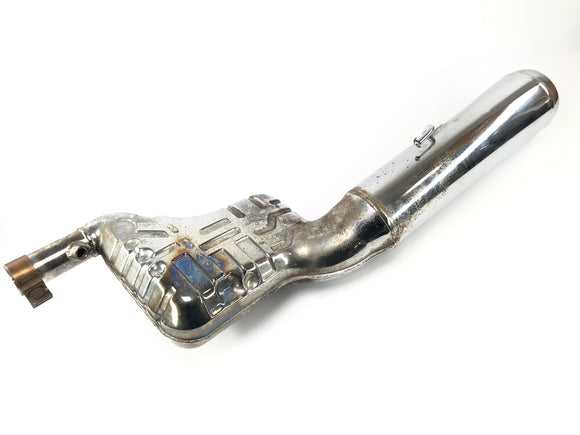 BMW R 1100 RT 259 [1997] - Auspuff Schalldämpfer Endschalldämpfer Abgasanlage silbern rechts