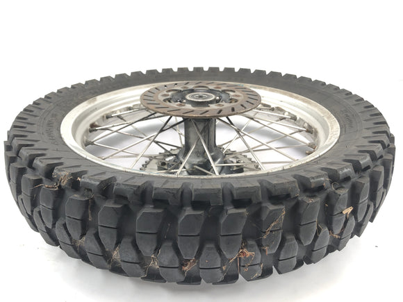 Husqvarna TE 610 8ae [1994] - обод задних колес с тормозным диском и цепным колесом