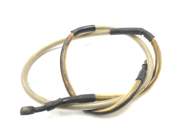 Honda XL 600 R PD03 [1986] - brake line brake hose front steel braided