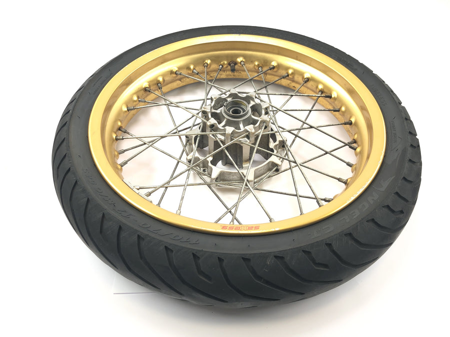 Yamaha WR 125 X DE07 [2010] - front wheel rim wheel spoke wheel 3.00 x 17"