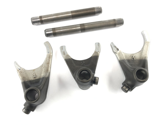 Yamaha XTZ 660 3YF [1992] - widełki zmiany biegów zestaw widełek zmiany biegów pazury zmiany biegów