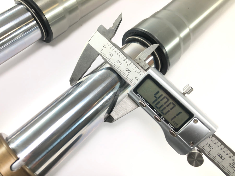 Cagiva Planet 125 [1998] - Vork telescoopvork voorvork met as