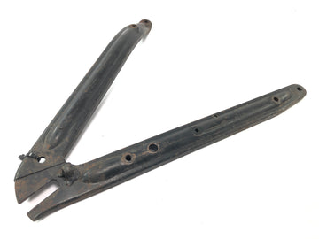 DKW NZ 250 [1938] - bras oscillant de roue arrière, jambe de force arrière droite