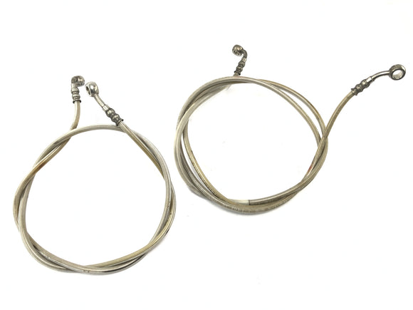 Moto Guzzi Stelvio 1200 4V [2009] - linhas flexíveis de aço