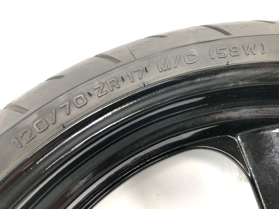 Yamaha YZF 750 R 4HN [1995] - Vorderrad Felge Rad 17xMT3.50 mit Reifen 120/70 ZR17