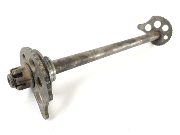 Yamaha XT 600 Zentere 34L [1985] - Eixo traseiro com tensor de corrente