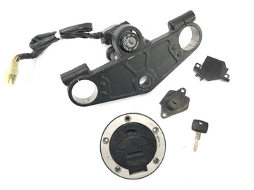 Triumph Daytona 900 T300 [1993] - Lock Set With Fork Bridge na trava da trava do tanque superior - 0